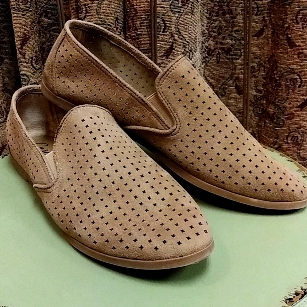 Carlos Santana Tan Leather Shoes size 10